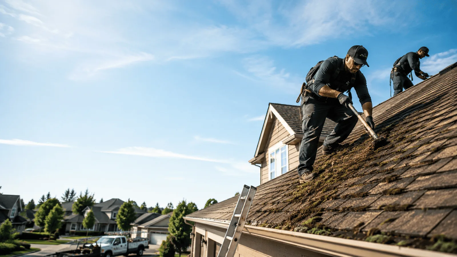 Roof Moss Removal in Bigfoot, TX near me